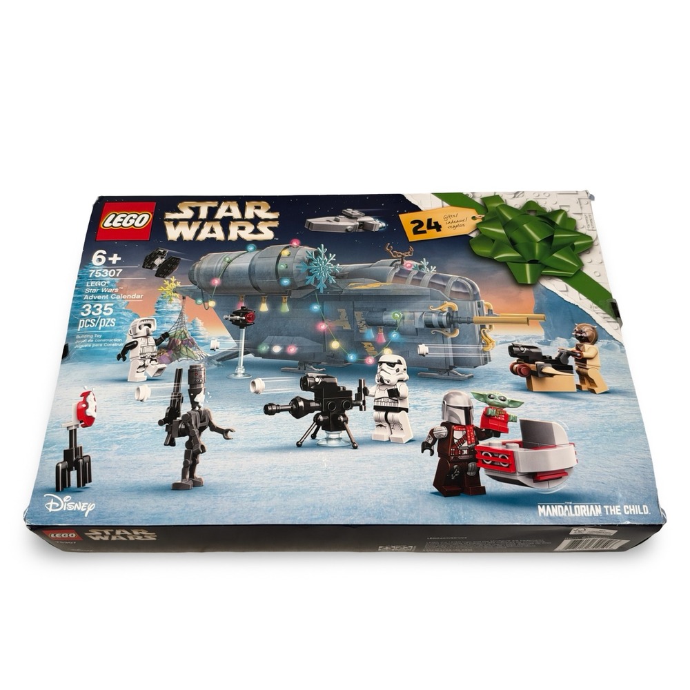 LEGO Star Wars Advent Calendar 75307 The Mandalorian 2021 Sealed Bags 335 Pcs